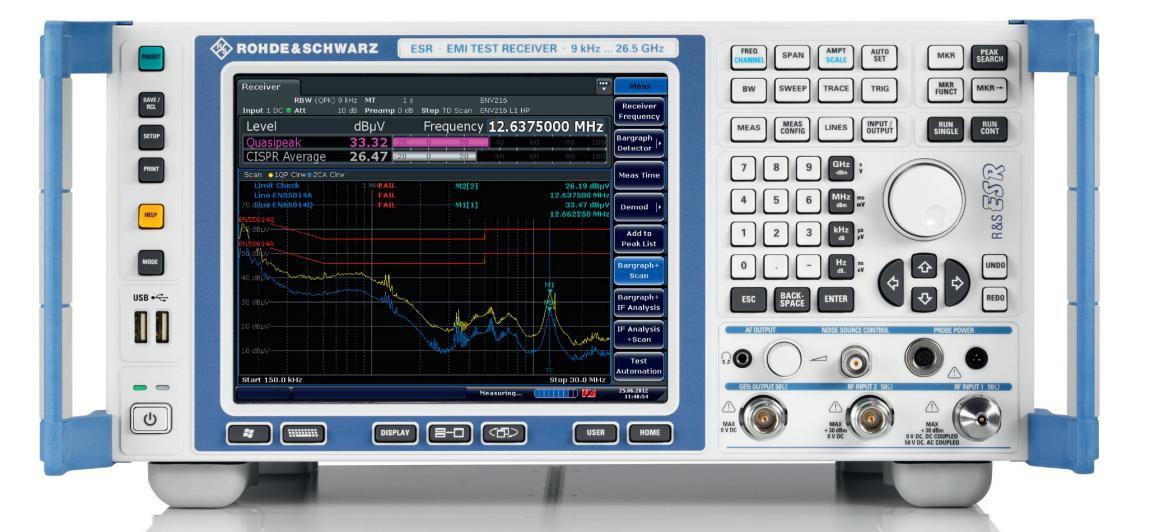 R&S 罗德与施瓦茨 ESR3 EMI测试接收机10Hz-3.6GHz